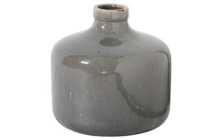 Hill Interiors Garda Grey Glazed Chive Vase Hill Interiors Garda Grey Glazed Chive Vase