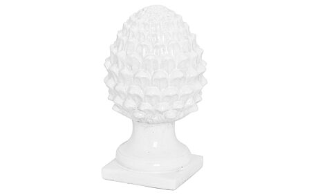 Hill Interiors Garda White Decorative Acorn