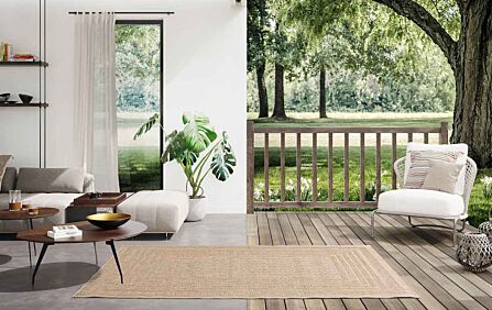 Maze Alfresco Oatmeal Indoor/Outdoor Rug 200cmx290cm