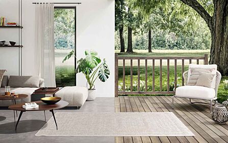 Maze Alfresco Silver Indoor/Outdoor Rug 200cmx290cm