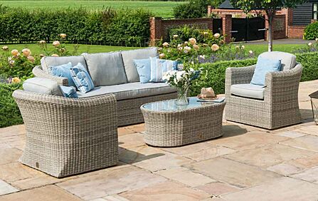 Maze Oxford 3 Seat Garden Sofa Set Maze Oxford 3 Seat Garden Sofa Set