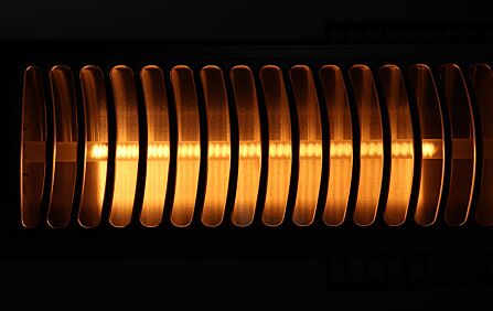 Maze Vulcan Parasol Electric Patio Heater - 2000W