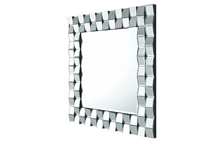 Pacific Lifestyle Mirrored Glass Tile Square Wall Mirror Pacific Lifestyle Mirrored Glass Tile Square Wall Mirror