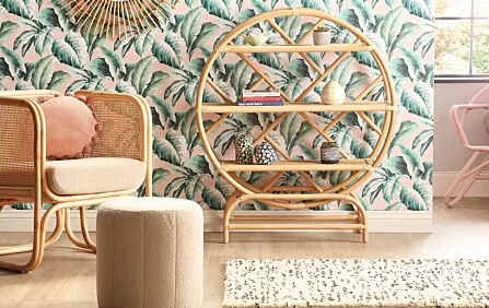 Desser Medium Natural Rattan Etagere