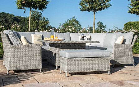 Maze Oxford Royal U Shaped Sofa Set with Rising Table Maze Oxford Royal U Shaped Sofa Set with Rising Table