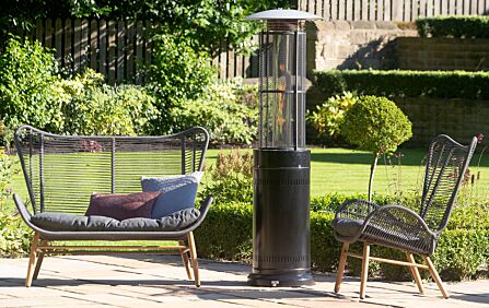 Pacific Lifestyle Black Cylinder Patio Heater Pacific Lifestyle Black Cylinder Patio Heater