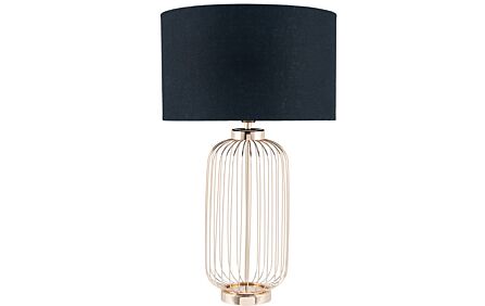 Pacific Lifestyle French Gold Metal Wire Tall Table Lamp