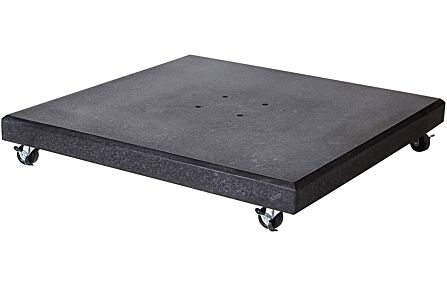 Pacific Lifestyle Polished Black Granite 90KG Wheeled Parasol Base