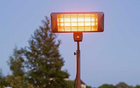 La Hacienda Standing Quartz Heater La Hacienda Standing Quartz Heater