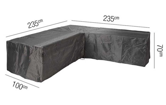 Lounge L-Shaped AeroCover L235 x L235 x D100 x H70cm-Lounge L-Shaped