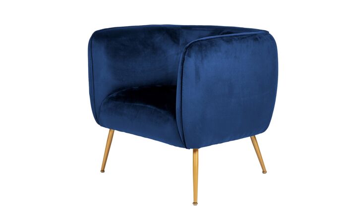 Pacific&#x20;Lifestyle&#x20;Lucca&#x20;Sapphire&#x20;Blue&#x20;Velvet&#x20;Chair&#x20;with&#x20;Gold&#x20;Legs-15-289-SB&#x20;1