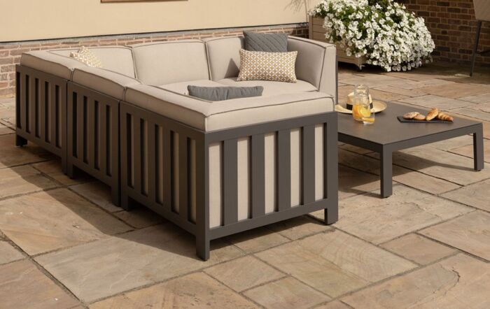 Maze Ibiza Small Corner Sofa Set-FB-IBIZ-SCSS-OT