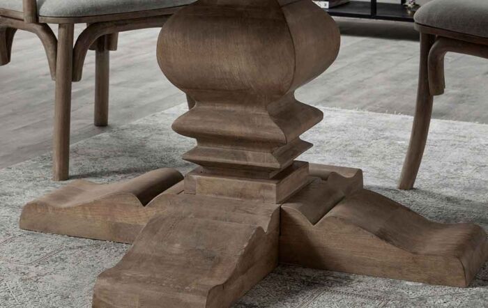 Hill Interiors Copgrove Collection Round Pedestal Dining Table-22695