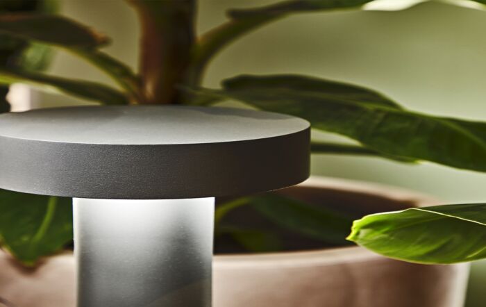 Tesla PT4 Small Anthracite Outdoor Floor Lamp Tesla PT4 Small Anthracite Outdoor Floor Lamp