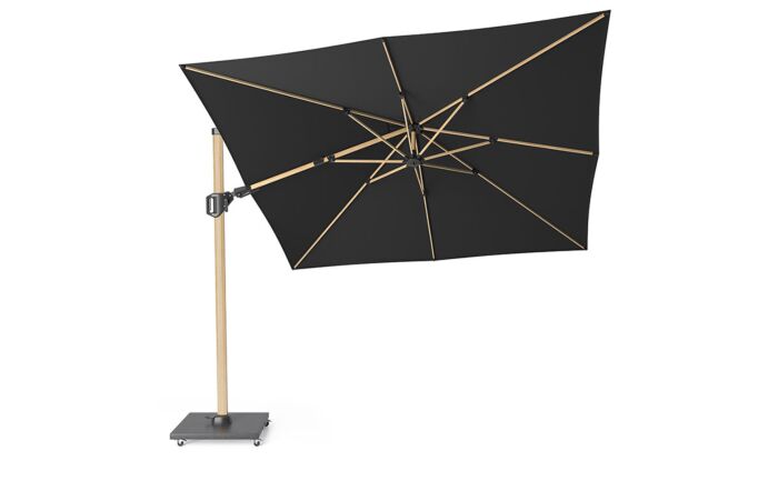 Pacific Lifestyle Challenger Oak Effect 3M Square Parasol inc 90kg Granite Base Pacific Lifestyle Challenger Oak Effect 3M Square Parasol inc 90kg Granite Base
