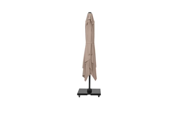 Pacific Lifestyle Challenger T2 3.5 x 2.6m Rectangular Taupe Free Arm Parasol With 90kg Wheeled Base Pacific Lifestyle Challenger T2 3.5 x 2.6m Rectangular Taupe Free Arm Parasol With 90kg Wheeled Base
