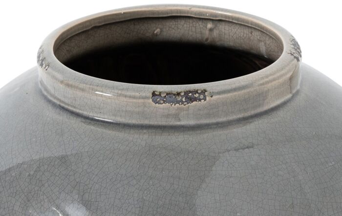 Hill Interiors Garda Grey Glazed Juniper Vase Hill Interiors Garda Grey Glazed Juniper Vase