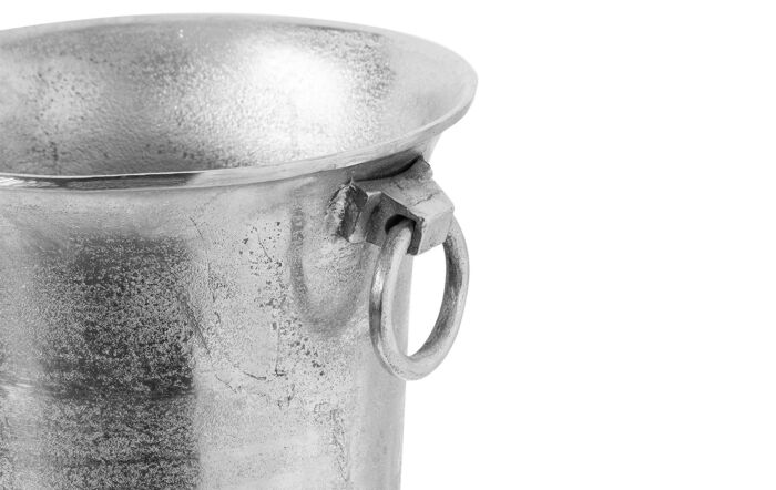 Hill Interiors Large Cast Aluminium Standing Champagne Cooler Hill Interiors Large Cast Aluminium Standing Champagne Cooler