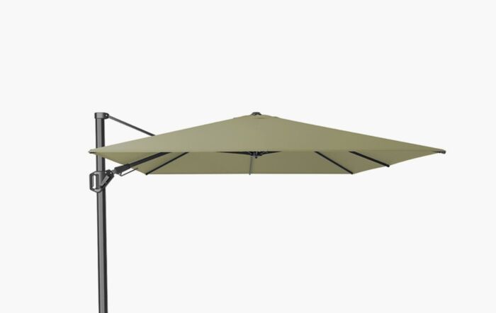 Pacific Lifestyle Challenger T2 3.5m x 2.6m Rectangular Lush Green Premium Cantilever Parasol