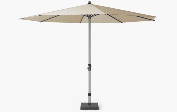 Platinum Riva 3.5m Round Champagne Parasol Platinum Riva 3.5m Round Champagne Parasol