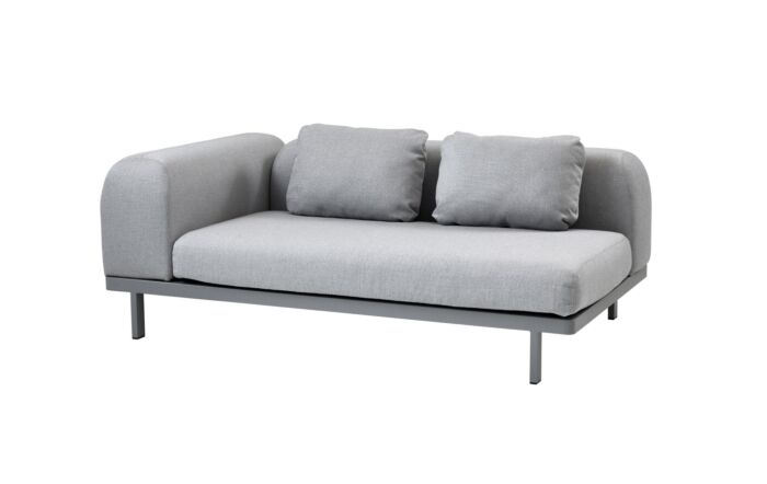 Cane-Line Space Large Fabric Garden Corner Sofa Set