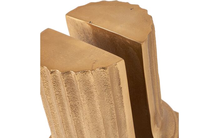 Pacific Lifestyle Matt Antique Brass Bookends Pacific Lifestyle Matt Antique Brass Bookends