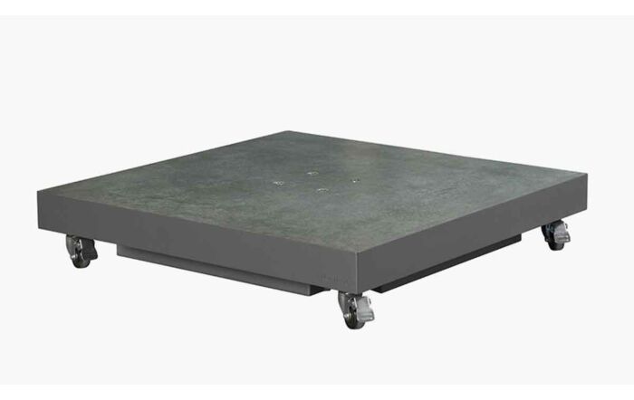Pacific Lifestyle Ceramica Grey 90KG Wheeled Parasol Base  Pacific Lifestyle Ceramica Grey 90KG Wheeled Parasol Base