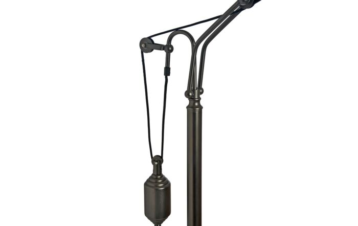Hill Interiors Hudson Adjustable Industrial Floor Lamp Hill Interiors Hudson Adjustable Industrial Floor Lamp