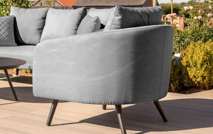 Maze Ambition 3 Seat Garden Sofa Set - Flanelle  Maze Ambition 3 Seat Garden Sofa Set - Flanelle