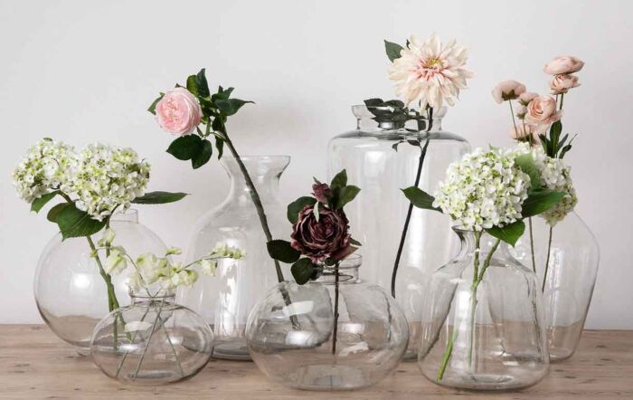 Hill Interiors Large Amphora Glass Vase Hill Interiors Large Amphora Glass Vase