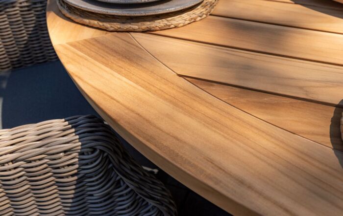 Four Seasons Outdoor Ancora 4 Dining Chairs with Prado 130cm Dining Table Four Seasons Outdoor Ancora 4 Dining Chairs with Prado 130cm Dining Table