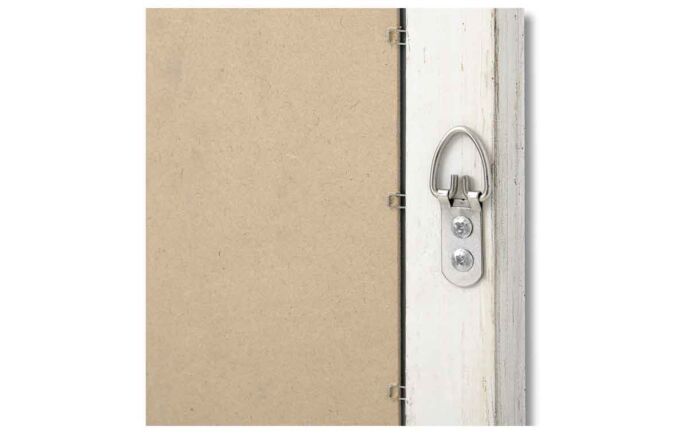 Hill Interiors Antique White Frame Narrow Wall Mirror Hill Interiors Antique White Frame Narrow Wall Mirror