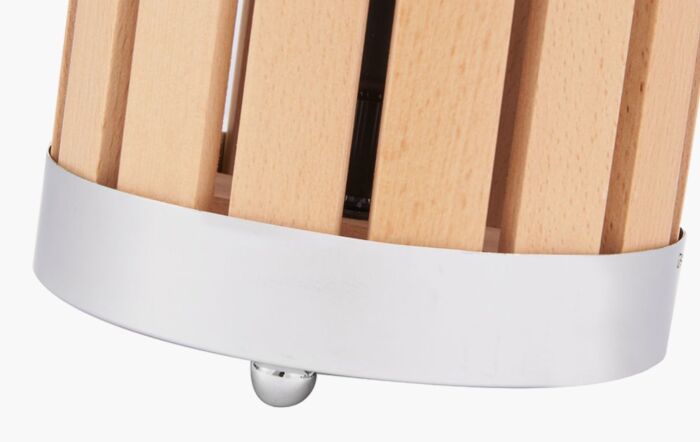 Pacific Lifestyle Austell Natural Wood Small Lantern Table Lamp Pacific Lifestyle Austell Natural Wood Small Lantern Table Lamp