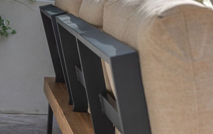 Maze Bali Wooden Platform Corner Sofa Set Maze Bali Wooden Platform Corner Sofa Set