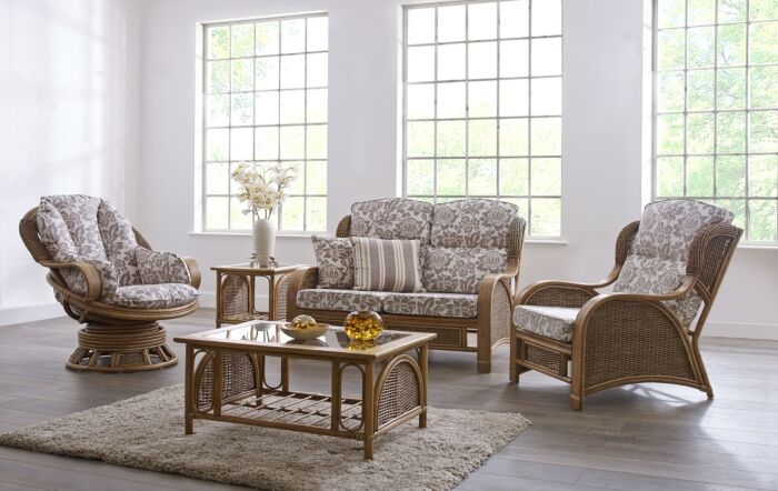 Cane Industries Bari Cane Rattan Conservatory Armchair