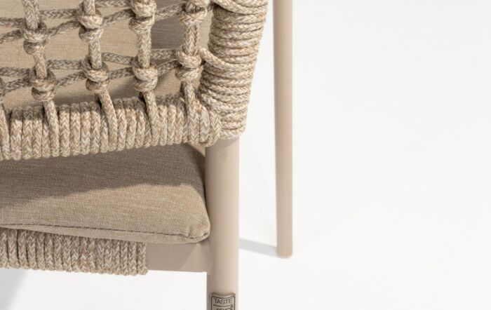 4 Seasons Outdoor Barista Bistro Set With Verdi 45cm Table Latte 