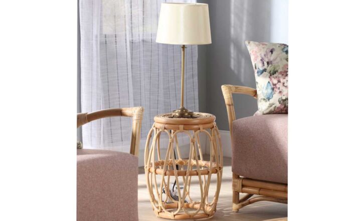 Beijing Natural Rattan Lamp Table