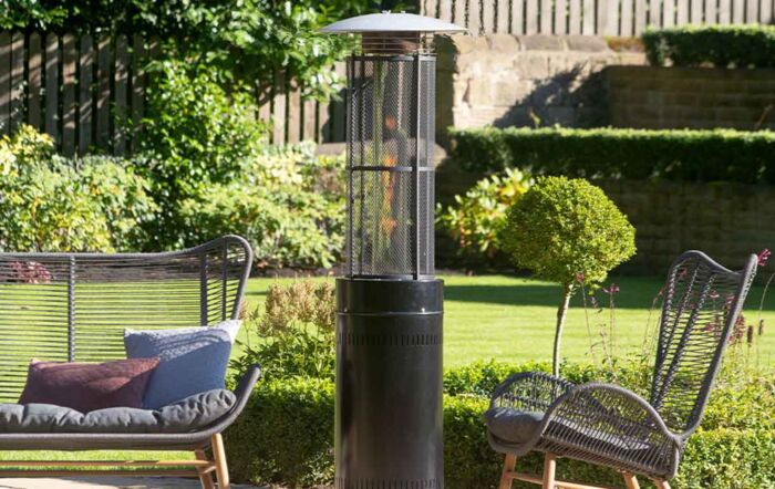 Pacific Lifestyle Black Cylinder Patio Heater