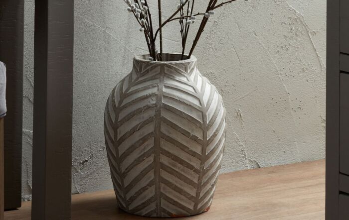 Hill Interiors Bloomville Stone Vase Hill Interiors Bloomville Stone Vase