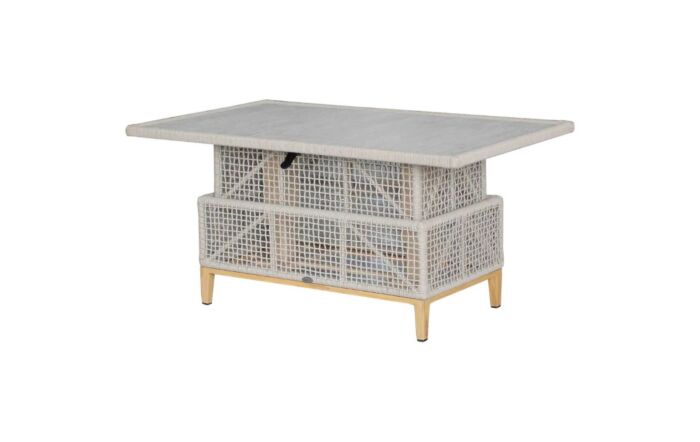 Bramblecrest Oslo Three Seat Sofa Set with Adjustable Table - Truffle Bramblecrest Oslo Three Seat Sofa Set with Adjustable Table - Truffle