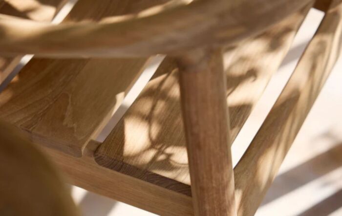 Cane-Line 6 Seat Oval Mellow Dining Set - Teak