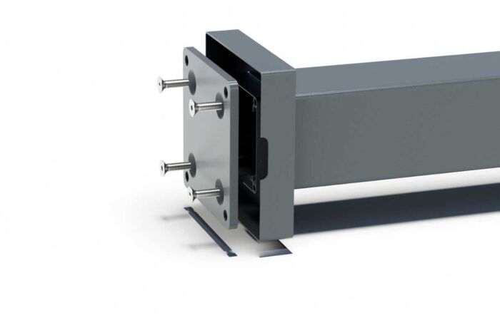 Celtic Leisure Saturn 3m x 3m Aluminium Pergola - Anthracite