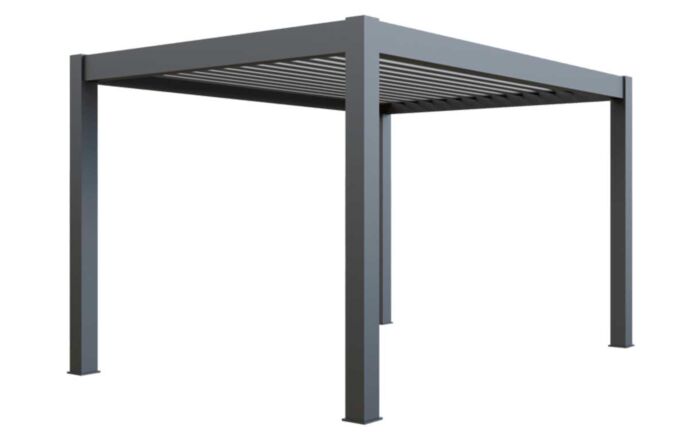 Celtic Leisure Saturn 3m x 4m Aluminium Pergola - Anthracite