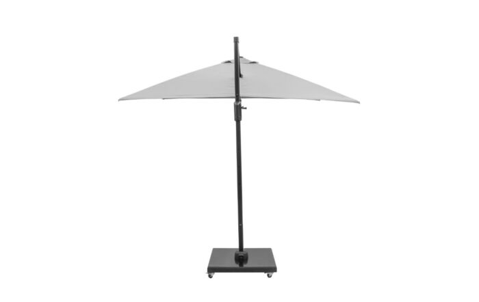 Pacific Lifestyle Challenger T2 3mt Square Luna Grey Free Arm Parasol & 90kg Wheeled Granite Base Pacific Lifestyle Challenger T2 3mt Square Luna Grey Free Arm Parasol & 90kg Wheeled Granite Base
