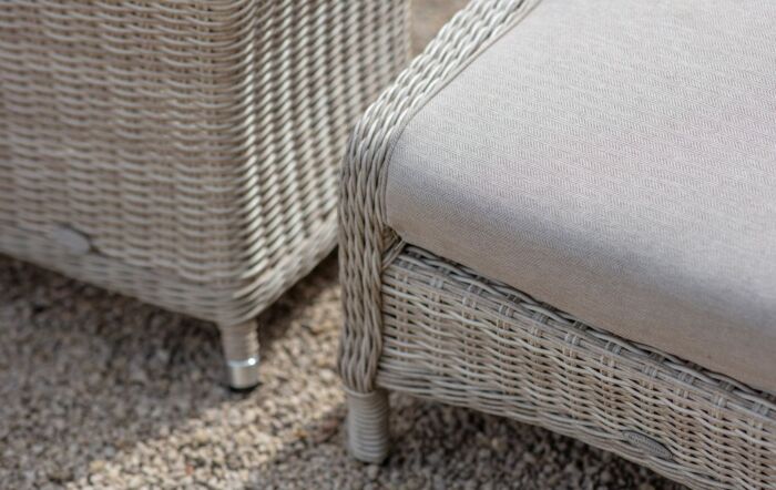 Bramblecrest Chedworth Garden Recliner Set - Sandstone