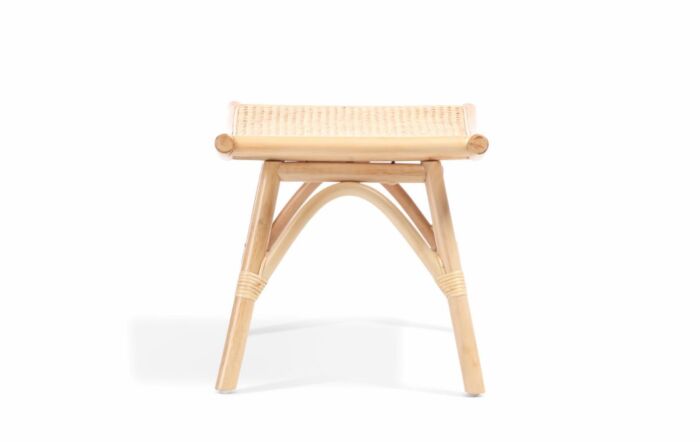 Desser Chester Natural Cane Footstool