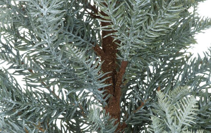 Hill Interiors Tall Christmas Fir Tree In Metal Pot Hill Interiors Tall Christmas Fir Tree In Metal Pot