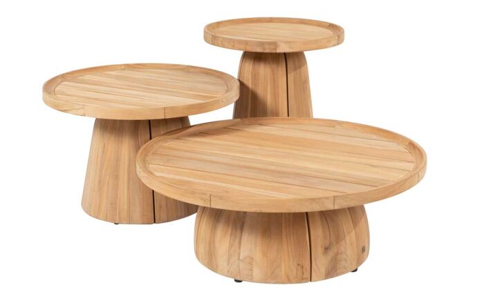 4 Seasons Outdoor Pablo Teak 80cm Coffee Table