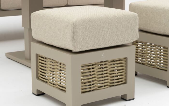 JB Furniture Exclusive Conrad Three Seat Adjustable Garden Sofa Set - Latte