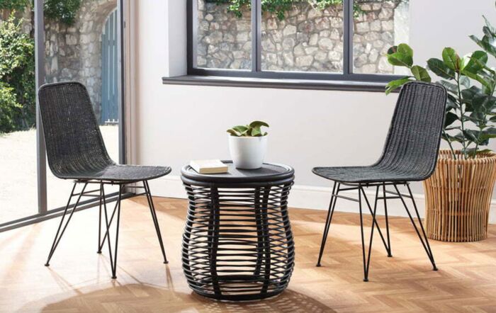Desser Porto Dining Chair Black